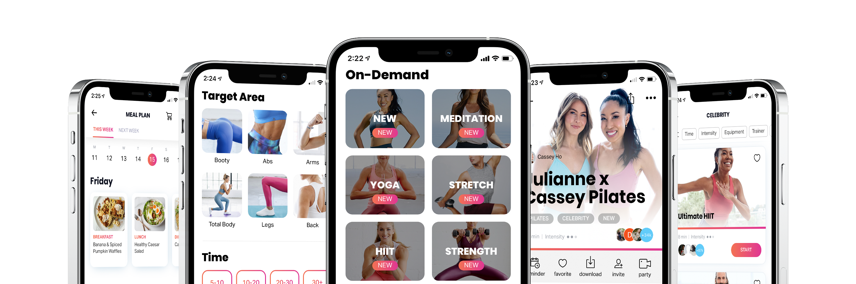 Mobile FitOn UX iphone