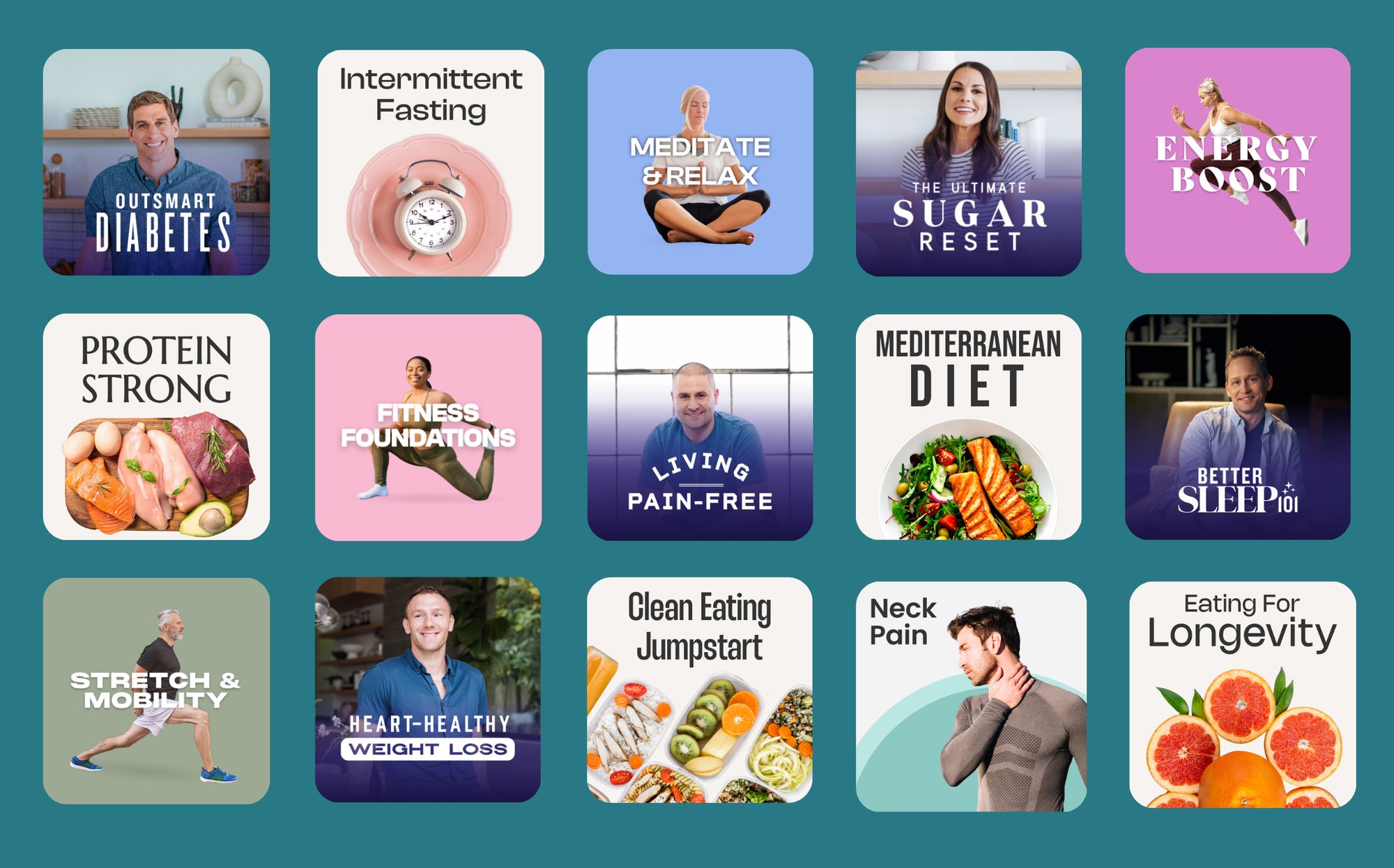 Conditoin management programs and fitness courses